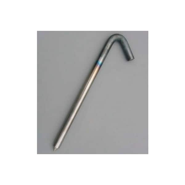 Cutshaw Industries 12" Hook Stake, Unpainted 62512BNP